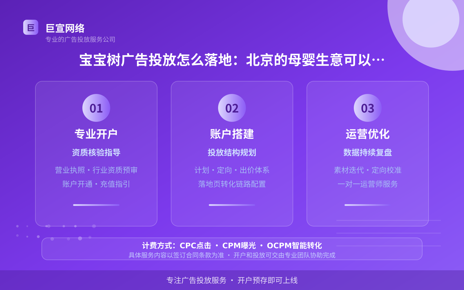 宝宝树广告投放怎么落地：北京的母婴生意可以这么做（投放总览）